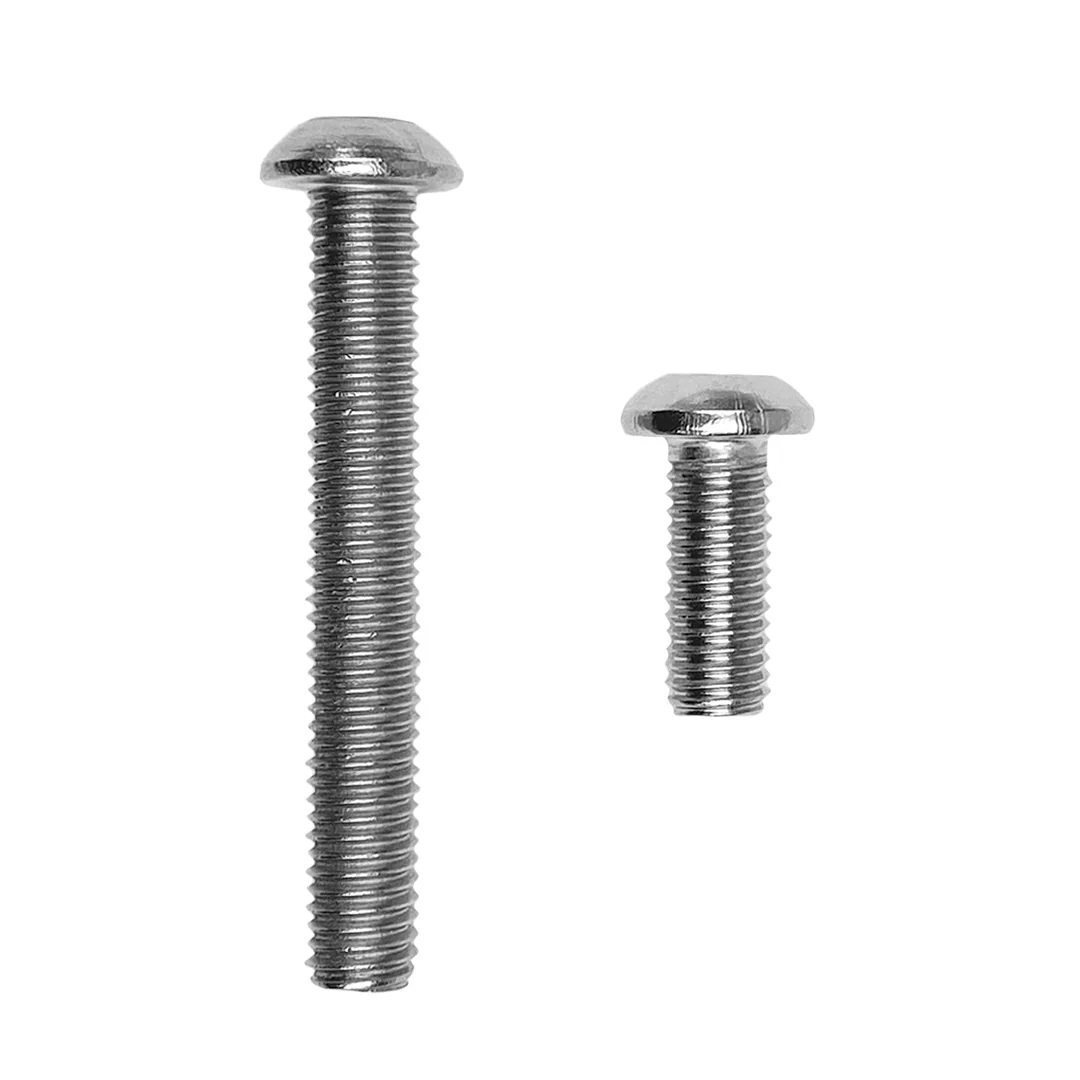 1/4" x 5/8" Imperial Button Head Socket Screw Allen G304 Stainless Steel - Image 5