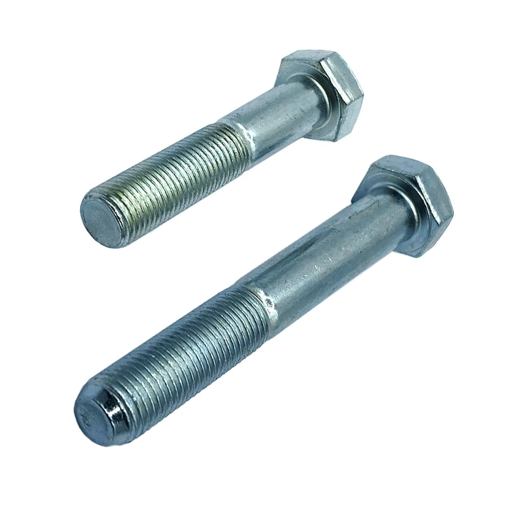 1" x 8" 12 TPI UNF Imperial Fine Hex Bolt High Tensile Grade 8 Zinc Plated - Image 3