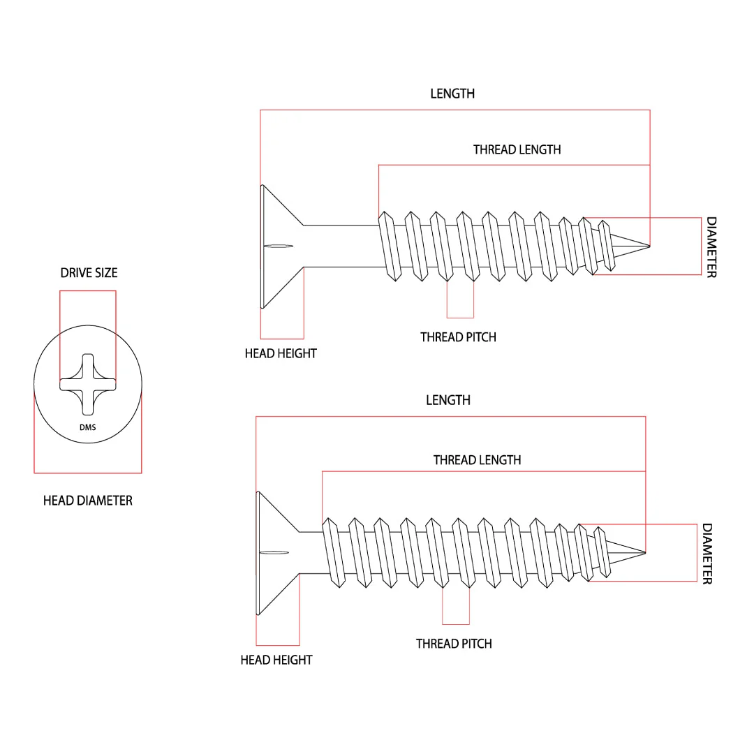 10g-10 x 65mm Chipboard Screw Phillips Drive Galvanised Class 3 - Image 6