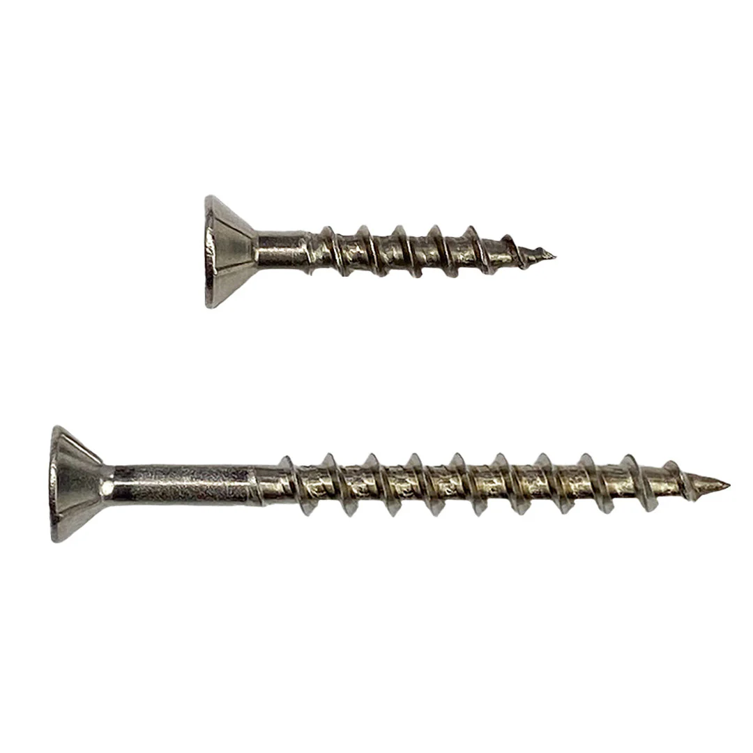 10g-10 x 75mm Chipboard Screw Square Drive Stainless Steel G304 A2 - Image 4