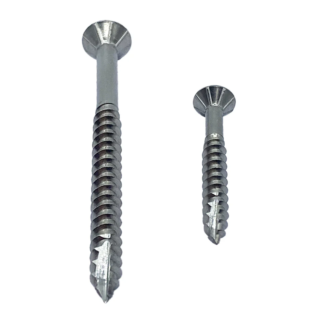 10g-12 x 40mm Decking Screw Square Drive T17 (Type 17) Stainless Steel G304 A2 - Image 4