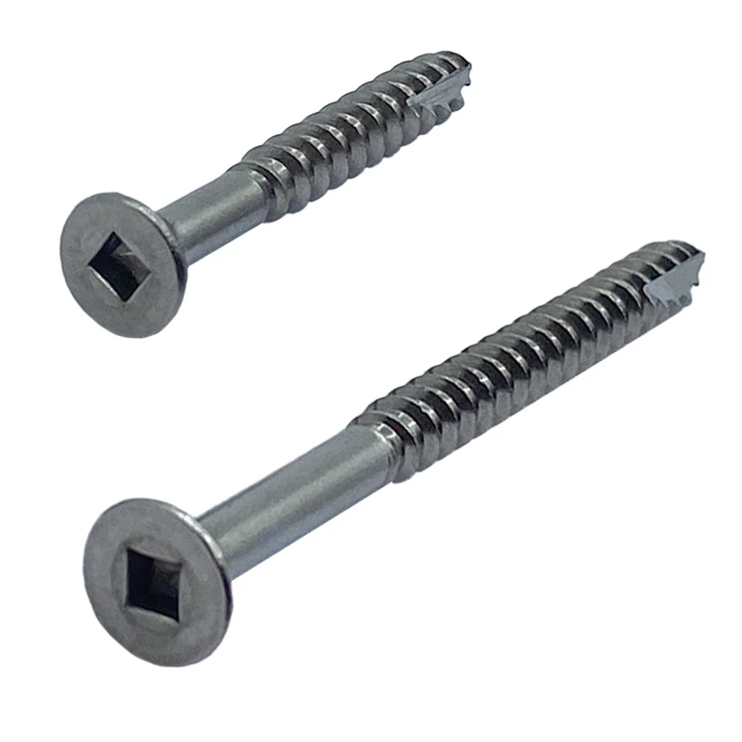 10g-12 x 65mm Decking Screw Square Drive T17 (Type 17) Stainless Steel G304 A2 - Image 2