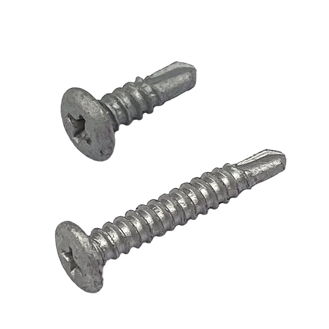 10g-16 x 16mm Wafer Self Drilling Screw Tek Phillips Galvanised - Image 2