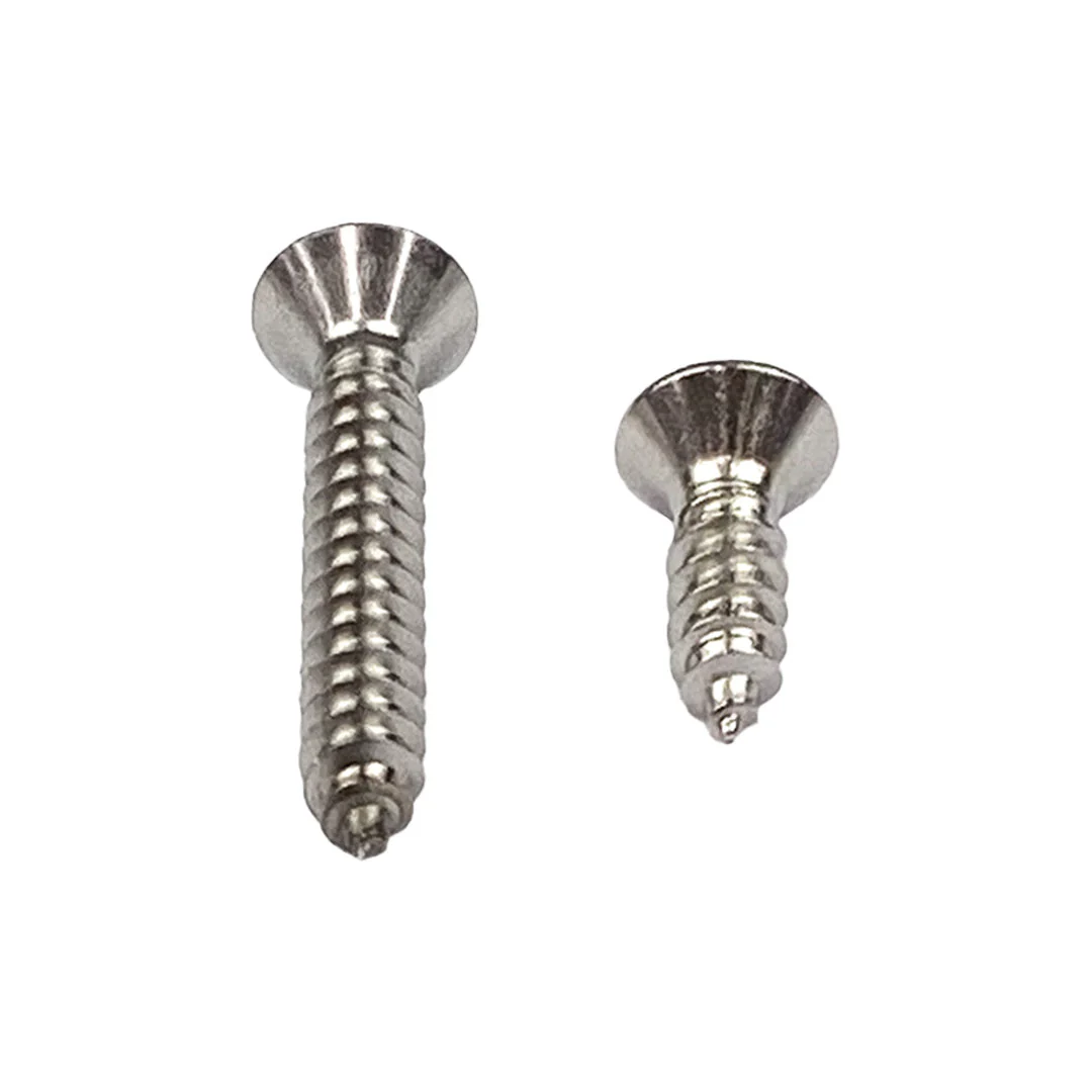 10g x 20mm Countersunk Self Tapping Screw Phillips Stainless Steel G302 / G304 A2 - Image 5