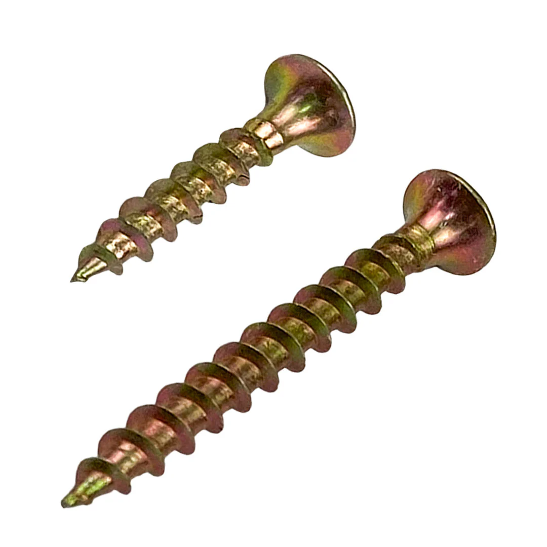 10g x 90mm Drywall Gyprock Screw Bugle Head Phillips Self Tapping Zinc Yellow - Image 3