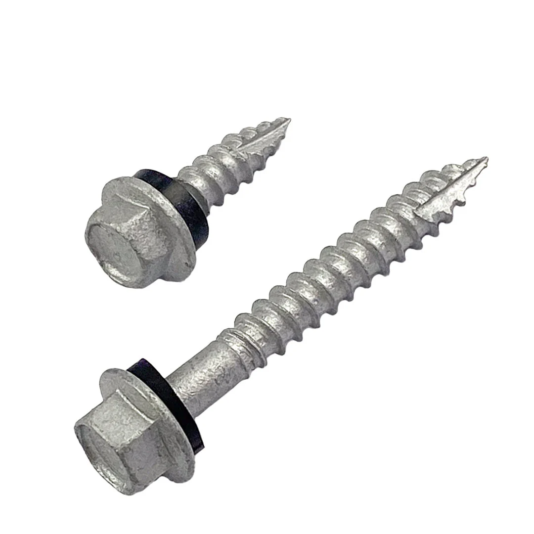 12g-11 x 35mm T17 (Type 17) Hex Head Self Drilling Screw Tek with NEO Seal Galvanised Class 3 / 4 - Image 2