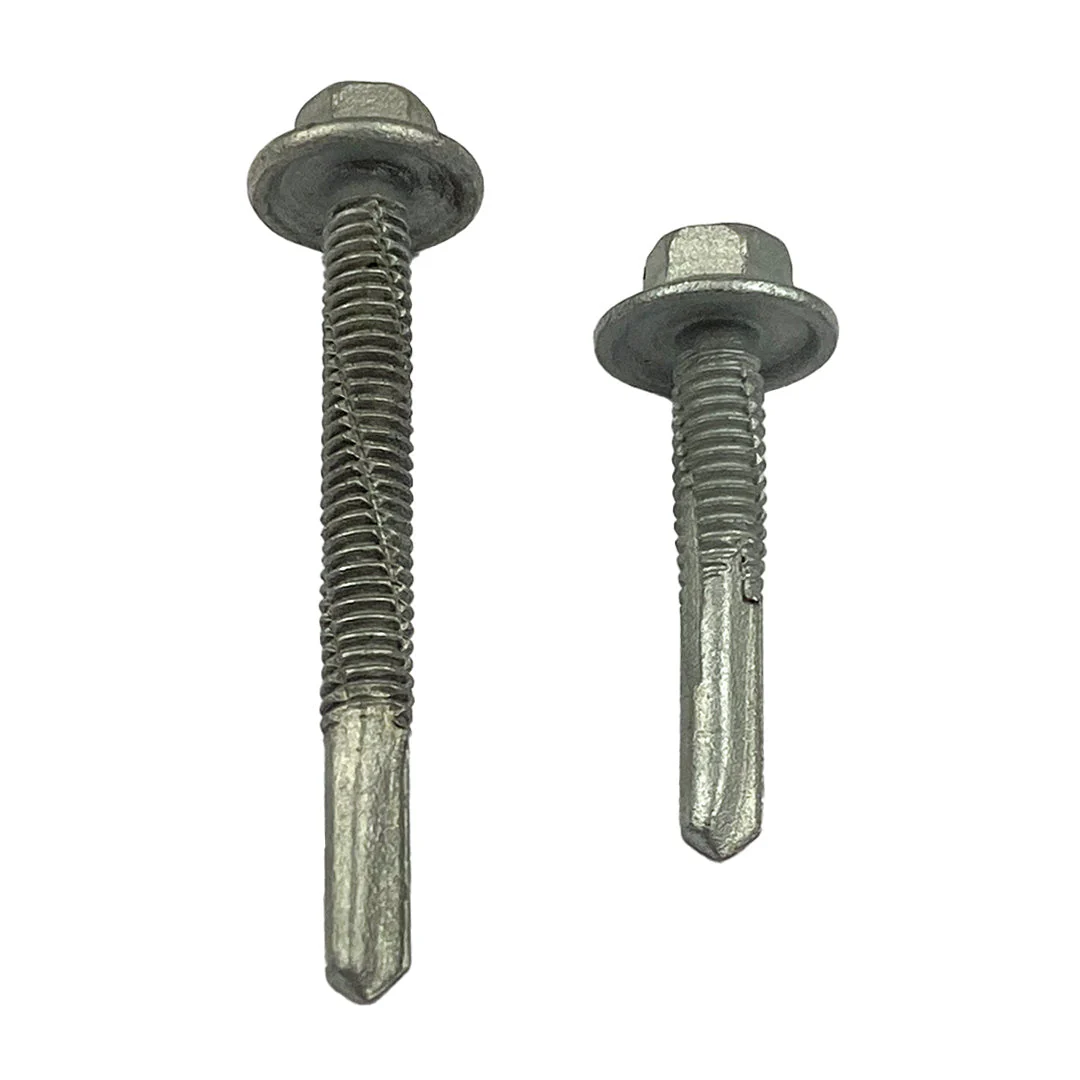 12g-24 x 65mm Series 500 Tek Screw Hex No 5 Extended Point Galvanised - Image 5
