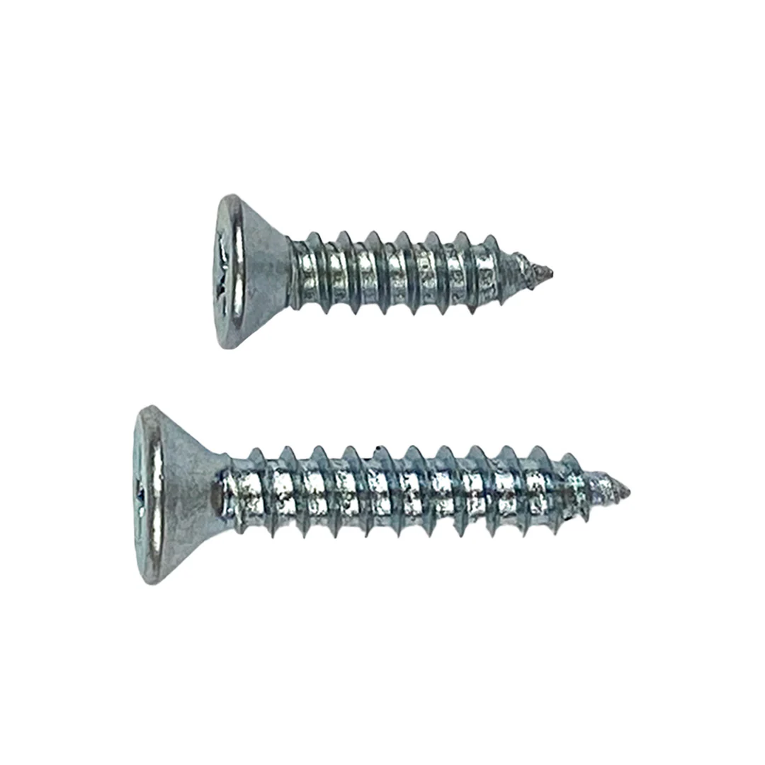12g x 20mm Countersunk Self Tapping Screw Phillips Zinc Plated - Image 4