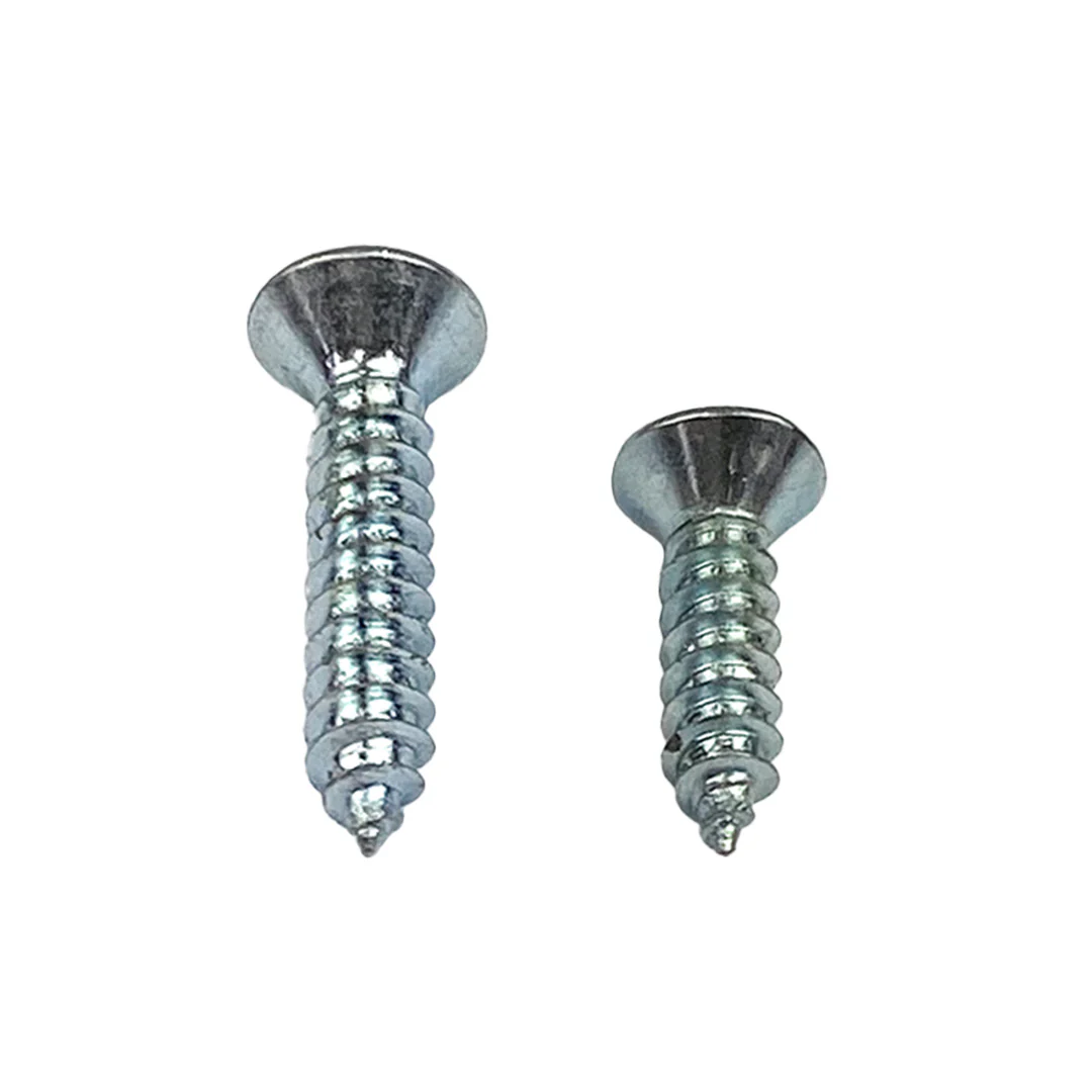 12g x 20mm Countersunk Self Tapping Screw Phillips Zinc Plated - Image 5
