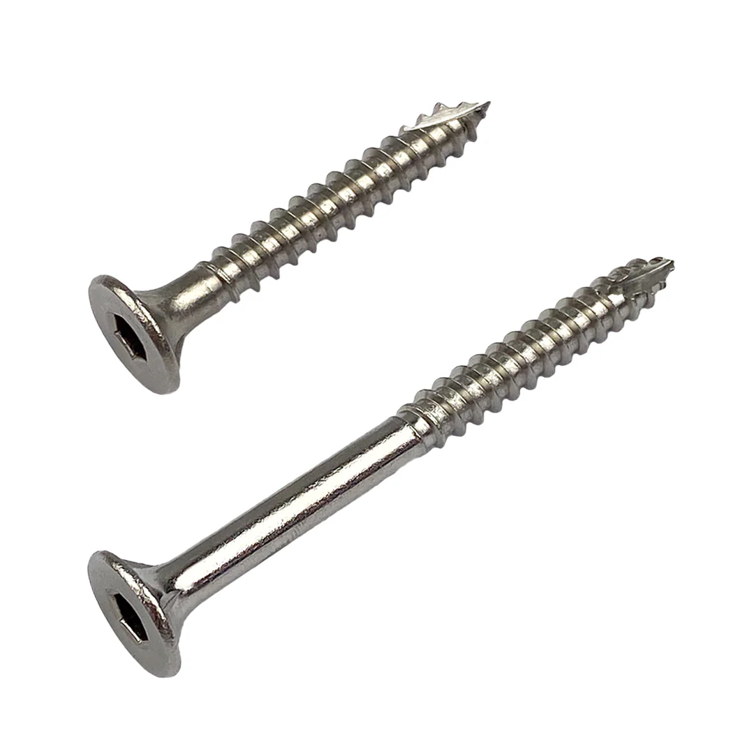 14g-10 x 100mm Bugle Batten Screw T17 (Type 17) Hex Drive Self Drilling Stainless Steel G304 A2 - Image 2