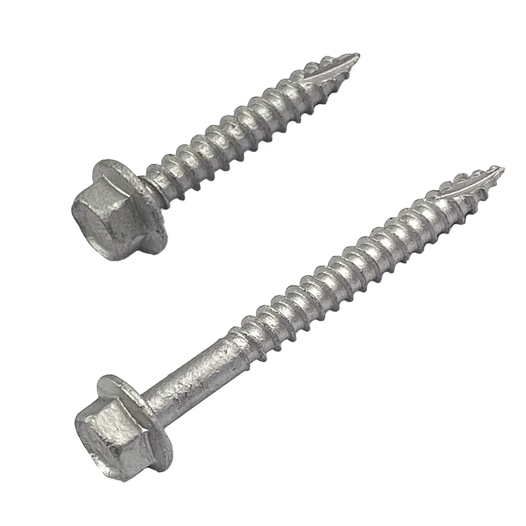 14g-10 x 115mm T17 (Type 17) Hex Head Self Drilling Screw Tek Galvanised Class 3 / 4 - Image 2