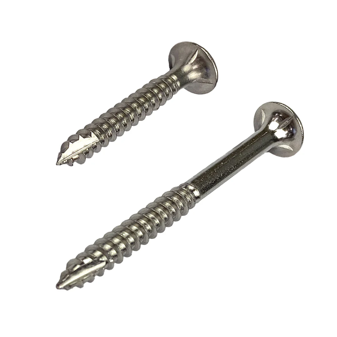 14g-10 x 65mm Bugle Batten Screw T17 (Type 17) Hex Drive Self Drilling Stainless Steel G304 A2 - Image 3