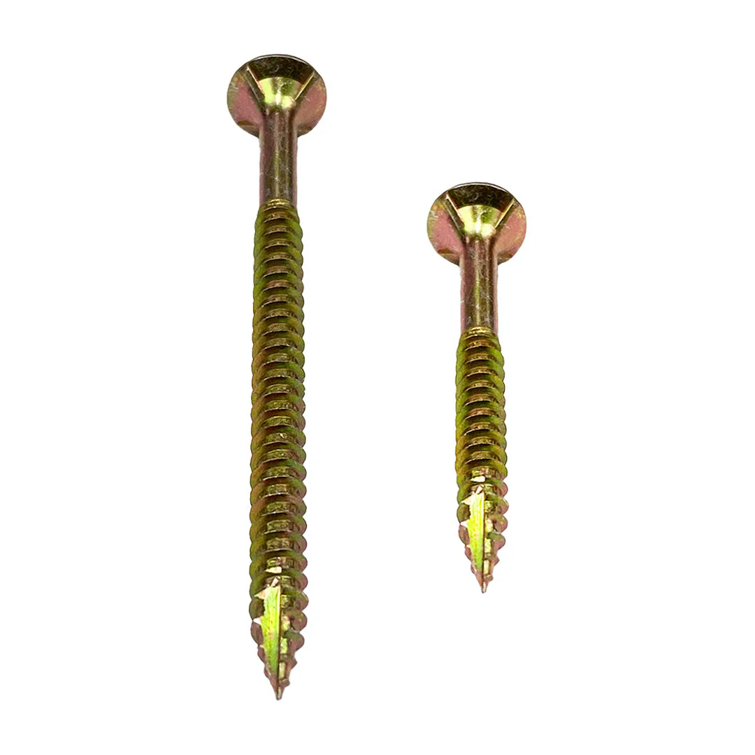 14g-10 x 65mm Bugle Batten Screw T17 (Type 17) Hex Drive Self Drilling Zinc Yellow - Image 5