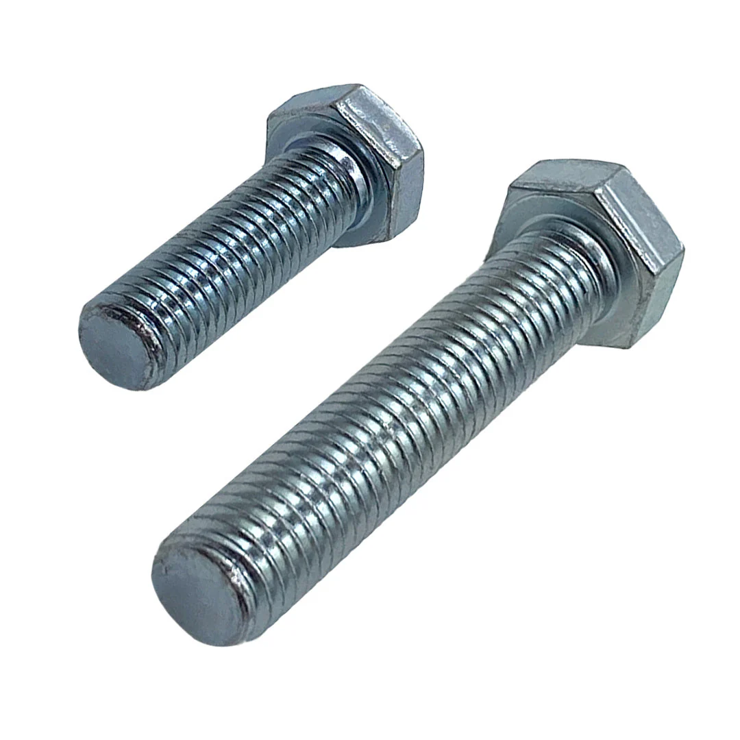 3/8" x 3/4" 16 TPI UNC Imperial Coarse Hex Set Screw High Tensile Grade 5 Zinc - Image 3