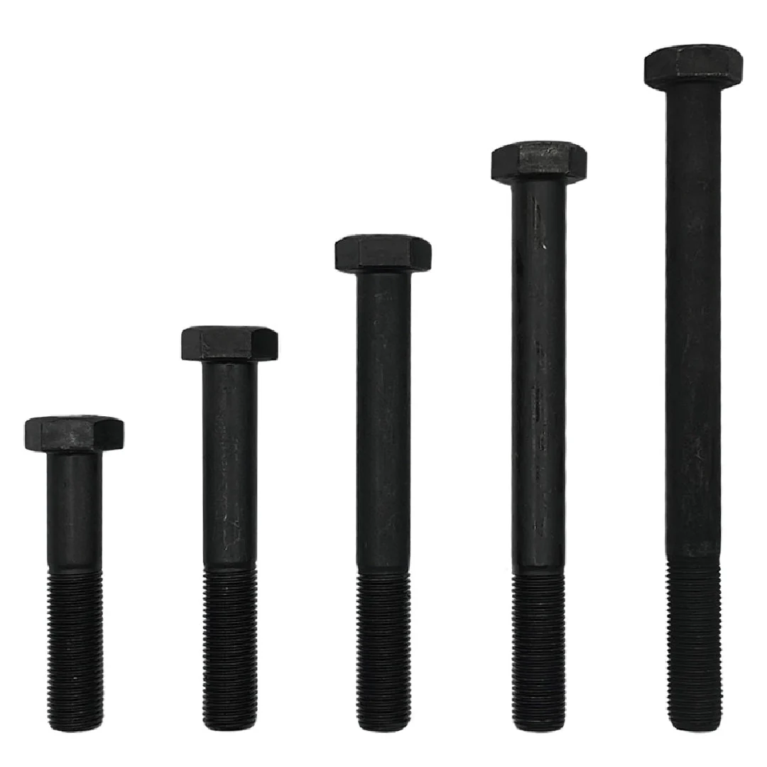 5/16" x 1-1/4" 24 TPI UNF Imperial Fine Hex Bolt High Tensile Grade 8 Black