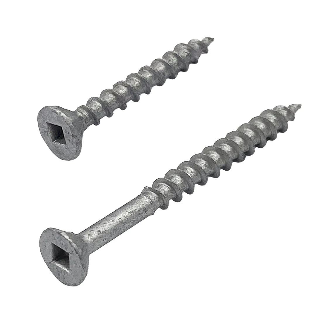 8g-10 x 28mm Chipboard Screw Square Drive Galvanised Class 3 - Image 2