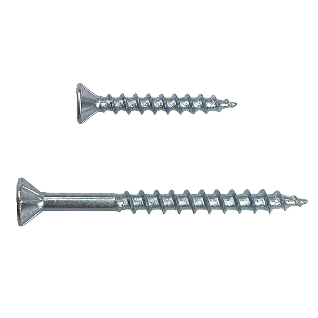 8g-10 x 28mm Chipboard Screw Square Drive Zinc Plated - Image 4