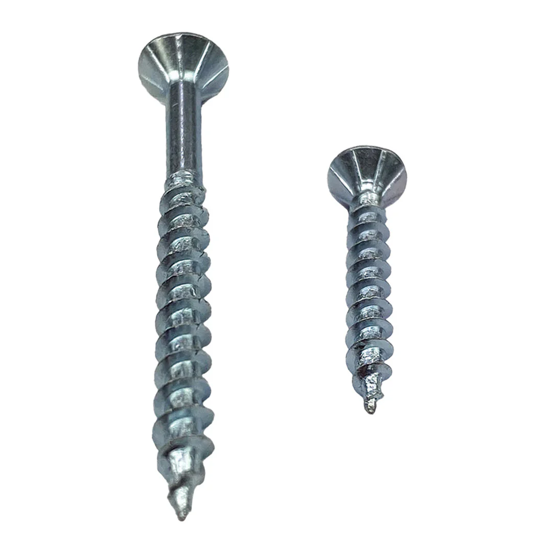 8g-10 x 32mm Chipboard Screw Square Drive Zinc Plated - Image 5