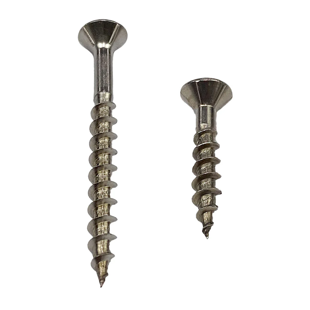 8g-10 x 41mm Chipboard Screw Square Drive Stainless Steel G304 A2 - Image 5