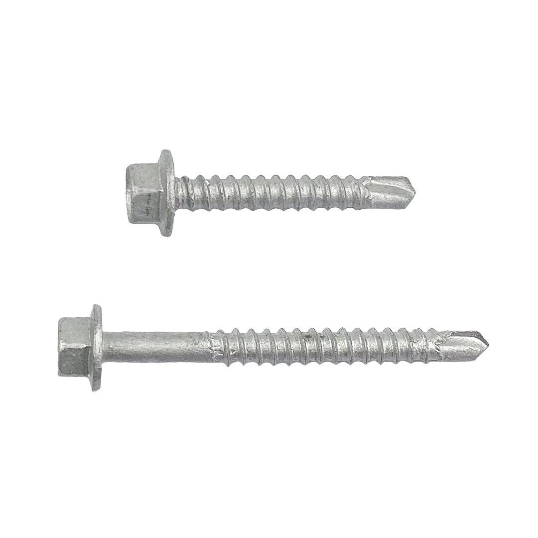 8g-18 x 12mm Hex Self Drilling Screw Tek Galvanised - Image 4