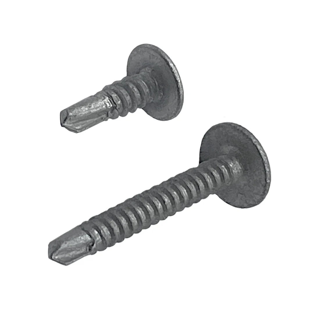 8g-18 x 16mm Button Self Drilling Screw Tek Phillips Galvanised - Image 3