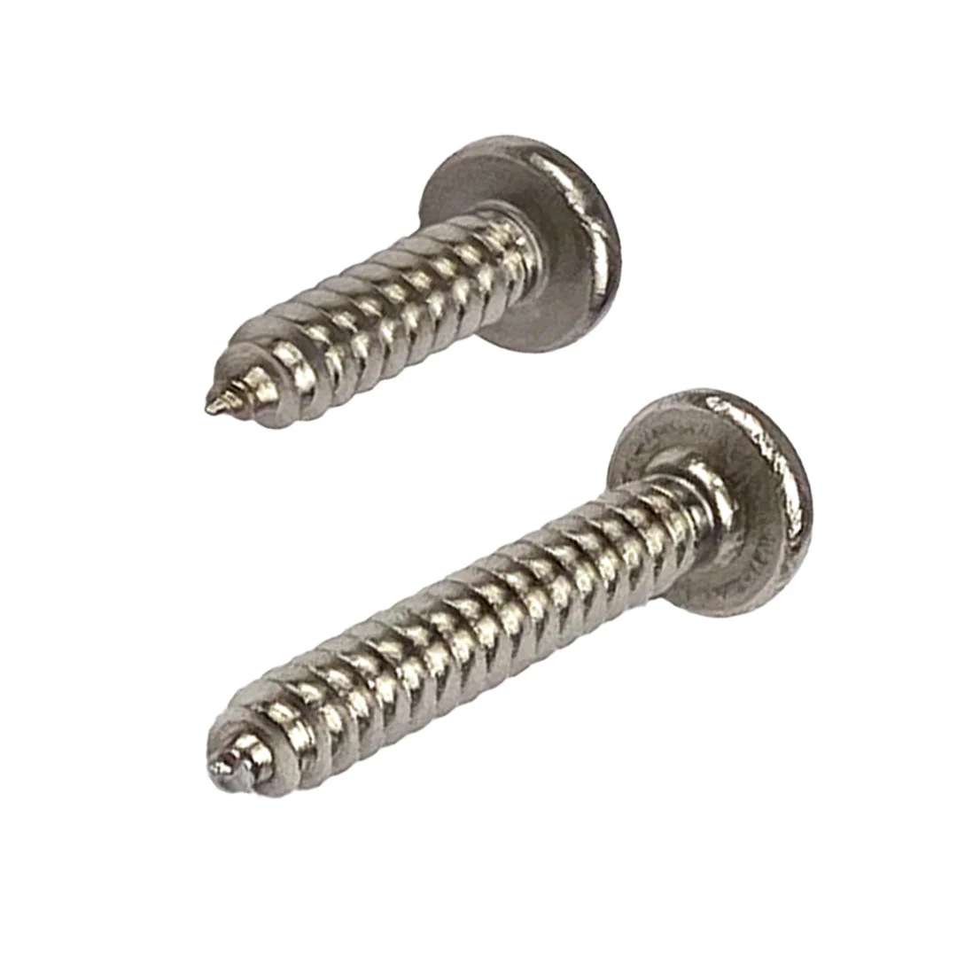 8g x 10mm Pan Self Tapping Screw Phillips Stainless Steel G302 / G304 A2 - Image 3