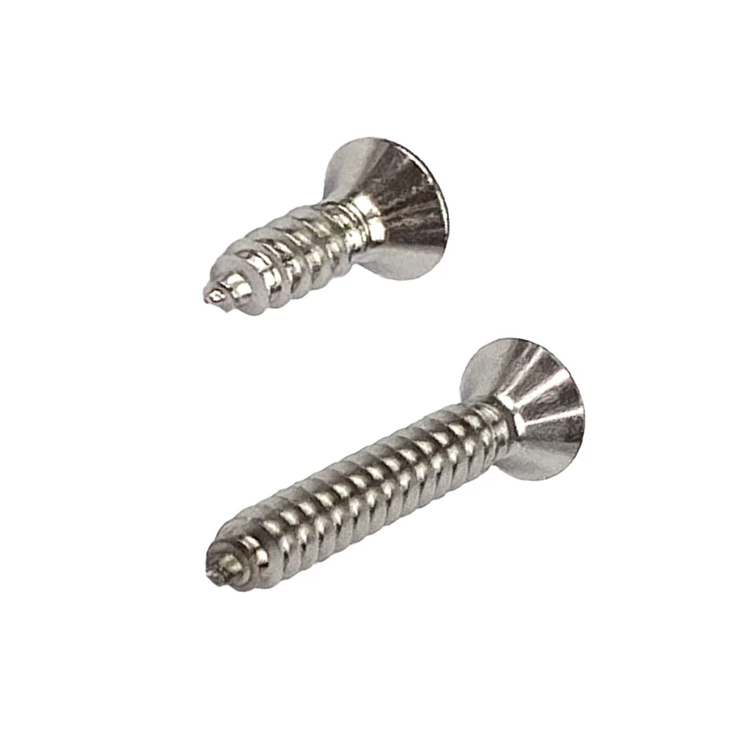 8g x 38mm Countersunk Self Tapping Screw Phillips Stainless Steel G302 / G304 A2 - Image 3