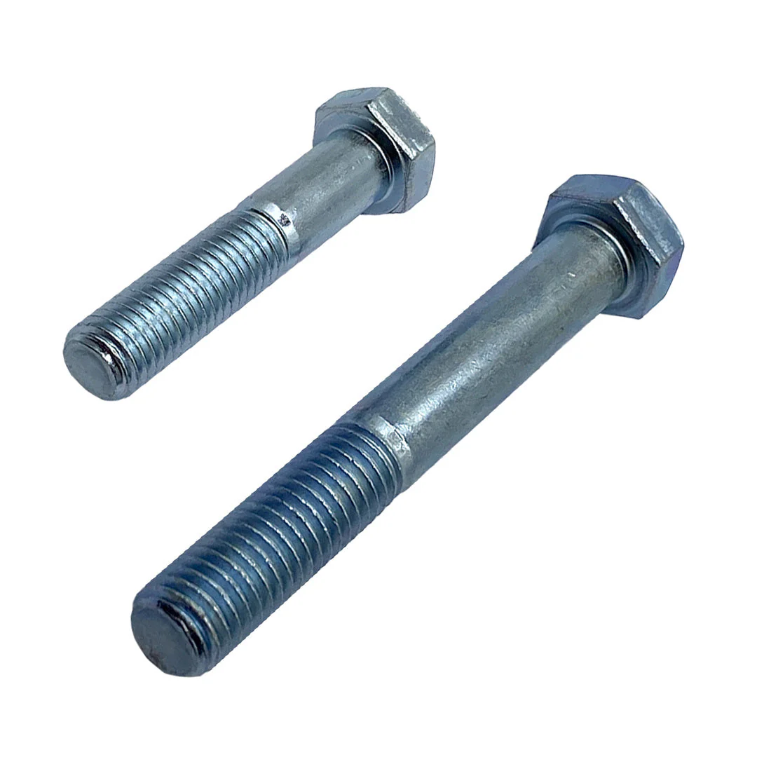9/16" x 2-1/4" 12 TPI UNC Imperial Coarse Hex Bolt High Tensile Grade 8 Zinc Plated - Image 3