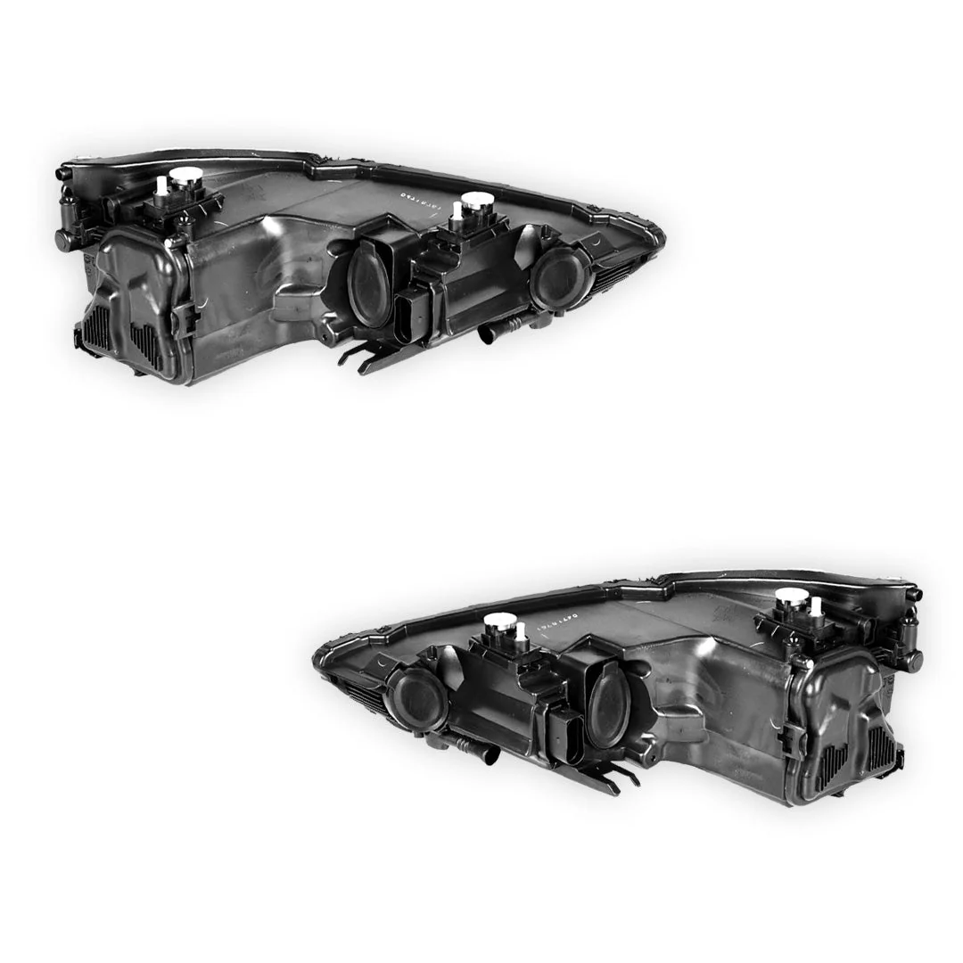 Audi A1 8X (2010 - 2014) Black Halogen OEM Style Headlights LH + RH - Image 3