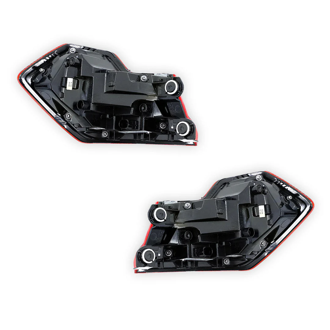 Audi A1 8X (2019 - 2025) Genuine Clear / Red LED Tail Lights LH + RH - Image 3
