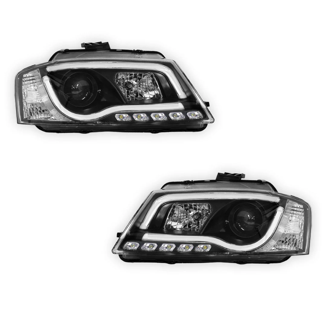 Audi A3 8P Facelift (2008 - 2012) 3D LED DRL Projector Headlights LH + RH - Image 6