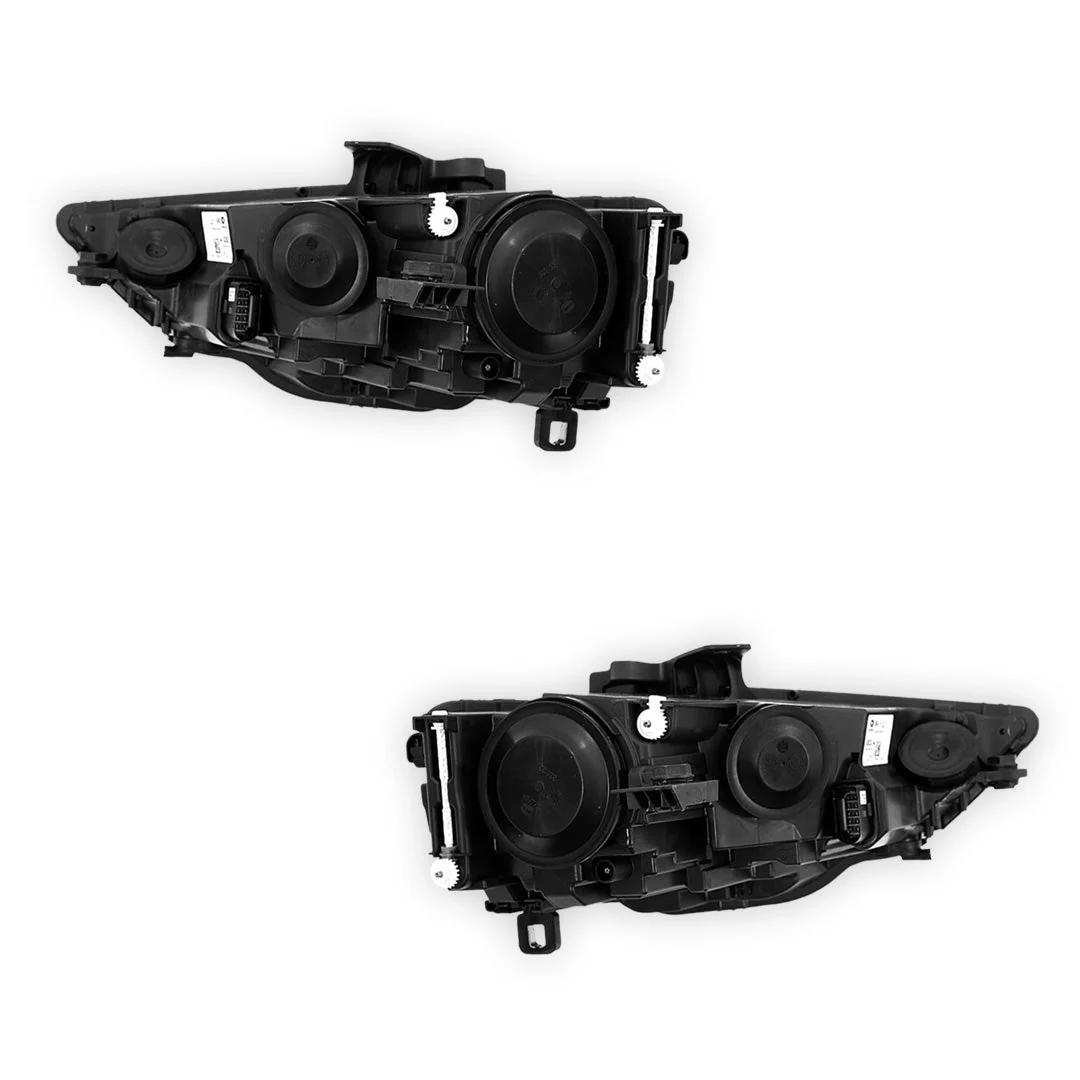 Audi A3 8V (2013 - 2016) Genuine Clear Black Halogen Headlights LH + RH - Image 3