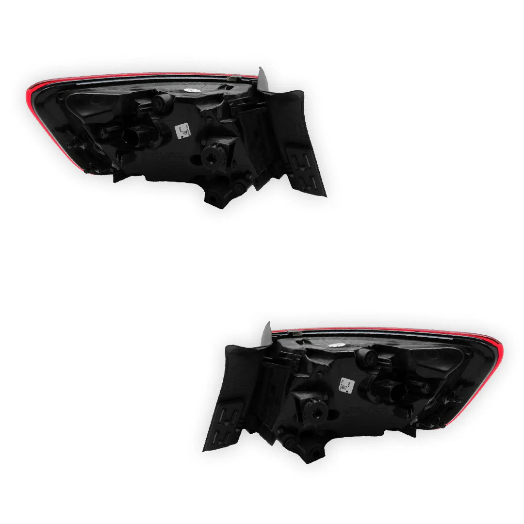 Audi A3 8V (2013 - 2016) Genuine Black Red LED Tail Lights LH + RH - Image 3