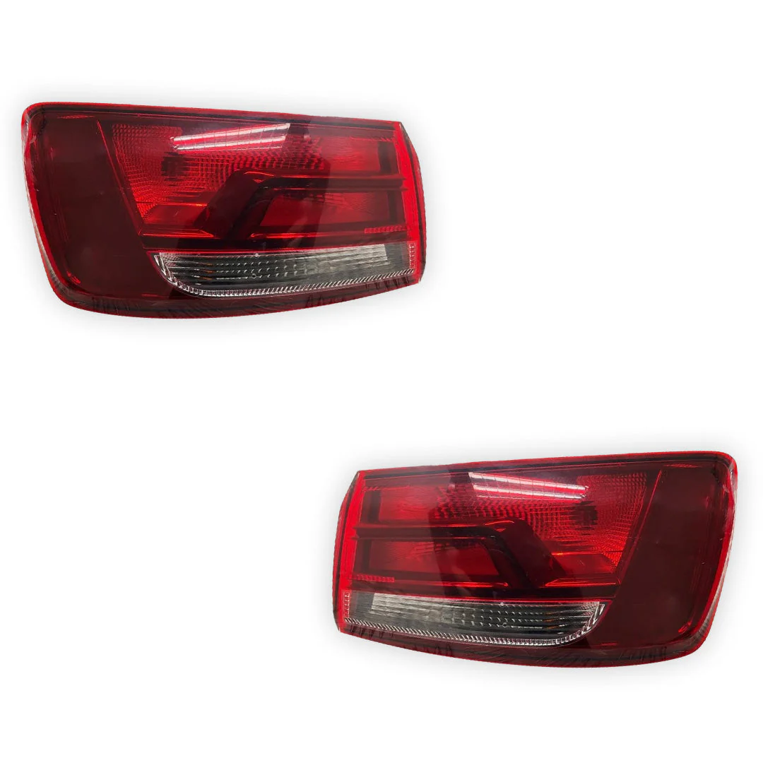 Audi A3 8V (2013 - 2016) Genuine Clear Red Tail Lights LH + RH - Image 2