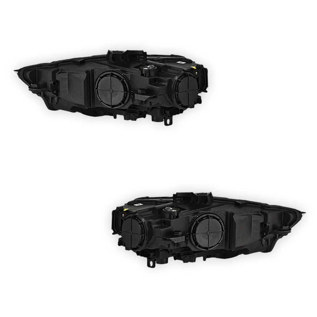 Audi A3 8V (2016 - 2020) Genuine Chrome Black HID Headlights LH + RH - Image 3