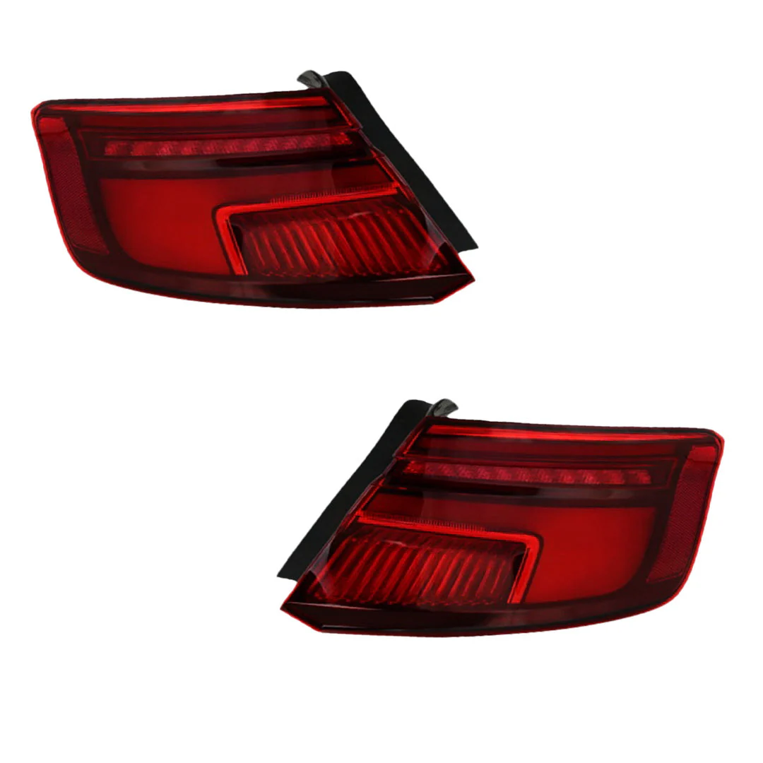 Audi A3 8V (2016 - 2020) Genuine Red / Black Tail Lights LH + RH - Image 2