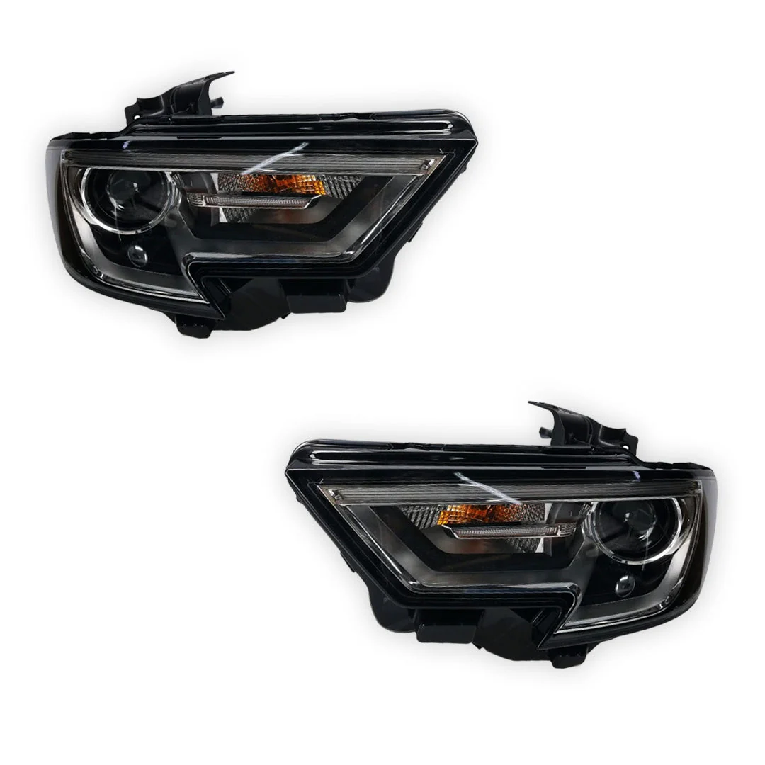 Audi A3 8V (2016 - 2020) Genuine Chrome Black HID Headlights LH + RH - Image 2