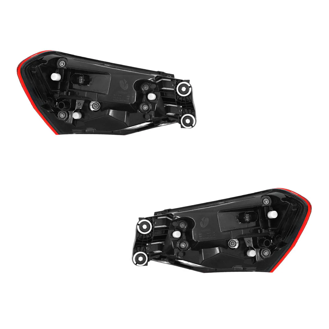 Audi A3 8V (2020 - 2025) Genuine Red / Black Outer Tail Lights LH + RH - Image 3