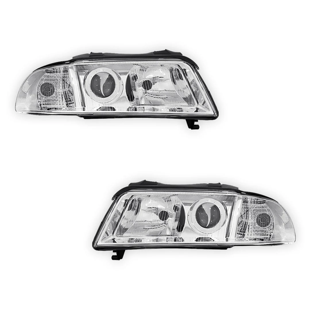 Audi A4 B5 (1999 - 2001) Halogen OEM Style Headlights LH + RH - Image 3
