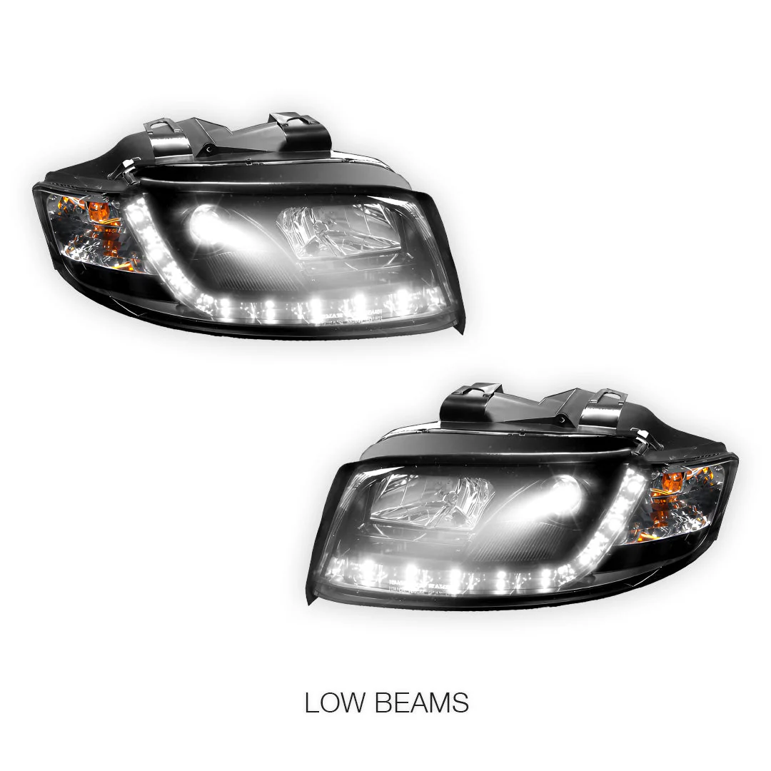 Audi A4 B6 (2000 - 2005) 3D LED DRL Projector Headlights LH + RH - Image 10