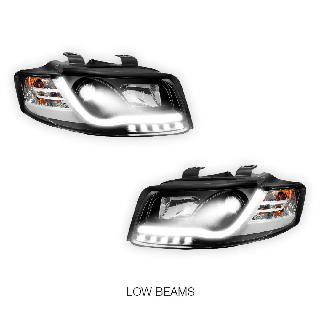 Audi A4 B6 (2000 - 2005) 3D LED DRL Projector Headlights LH + RH - Image 5