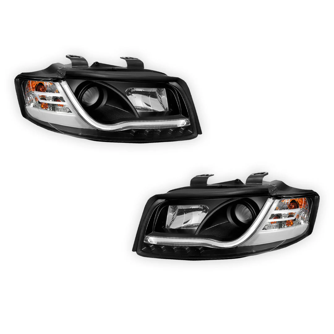 Audi A4 B6 (2000 - 2005) 3D LED DRL Projector Headlights LH + RH - Image 6