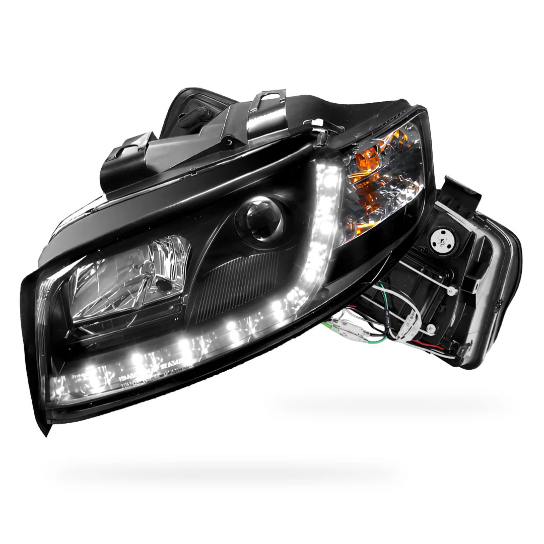 Audi A4 B6 (2000 - 2005) 3D LED DRL Projector Headlights LH + RH - Image 7