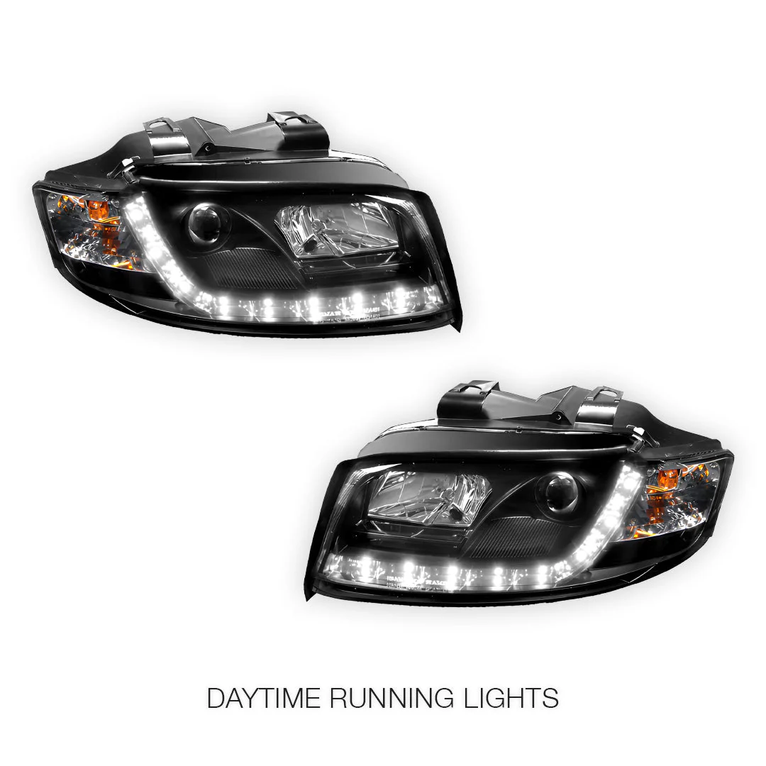 Audi A4 B6 (2000 - 2005) 3D LED DRL Projector Headlights LH + RH - Image 8