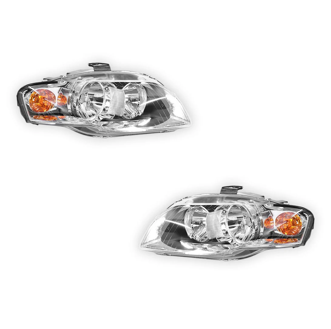 Audi A4 B7 (2004 - 2008) Non-Xenon Headlights LH + RH - Image 2
