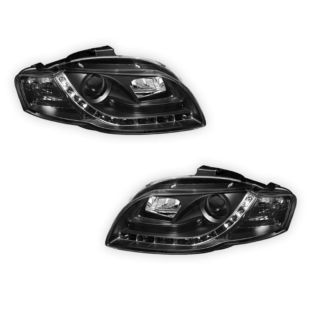 Audi A4 B7 (2005 - 2008) 3D LED DRL Projector Headlights LH + RH - Image 12