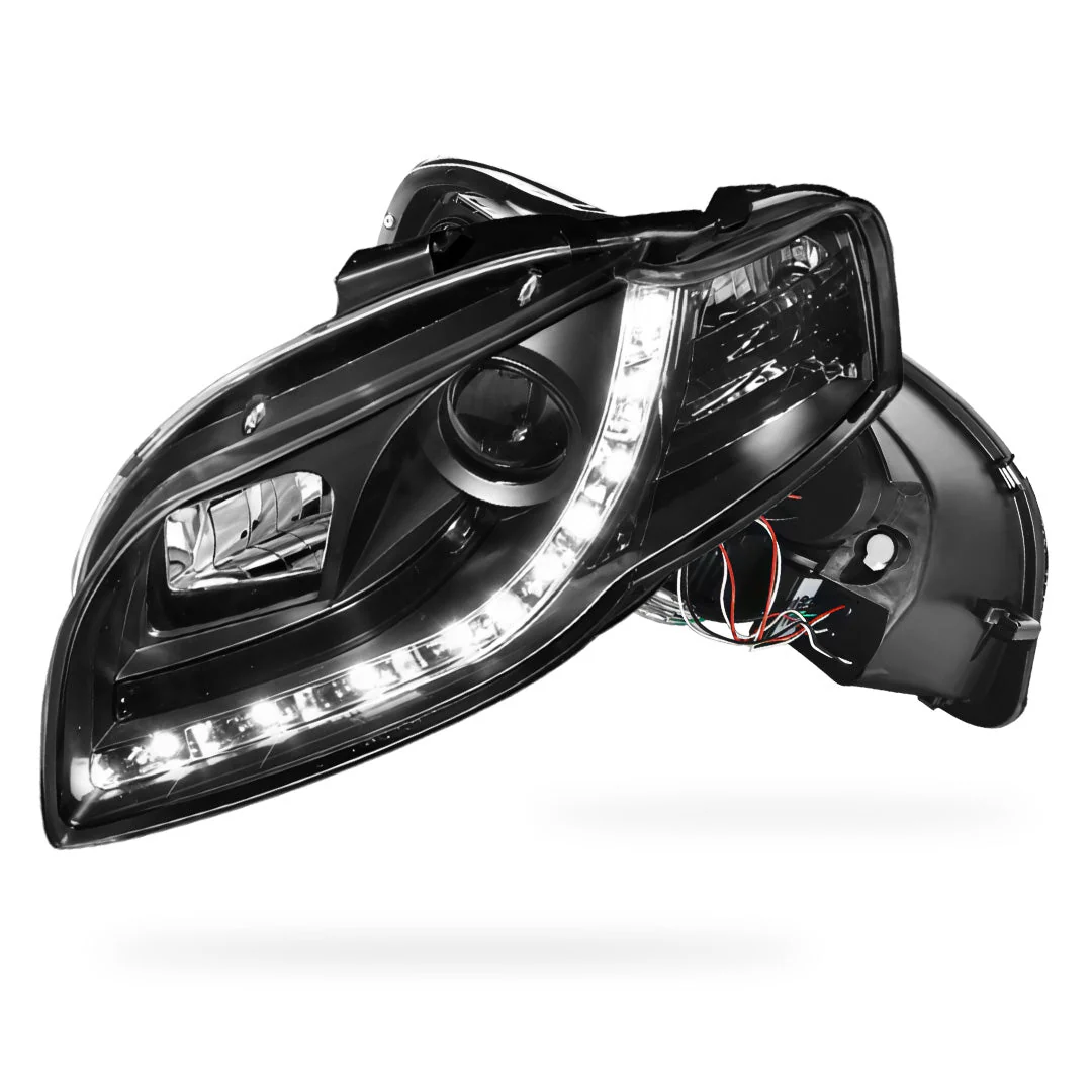 Audi A4 B7 (2005 - 2008) 3D LED DRL Projector Headlights LH + RH - Image 7