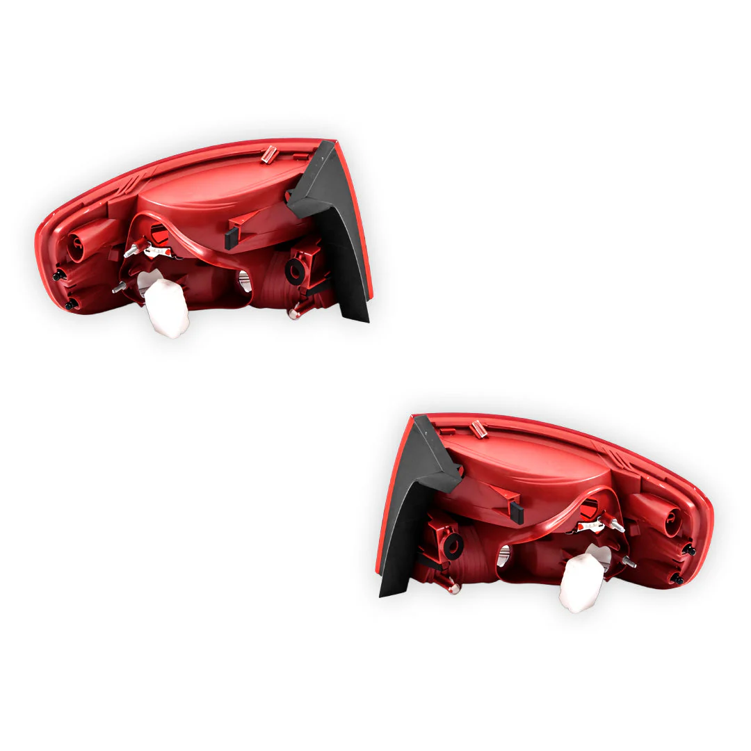 Audi A4 B8 (2007 - 2011) Halogen Outer OEM Style Tail Lights LH + RH - Image 3