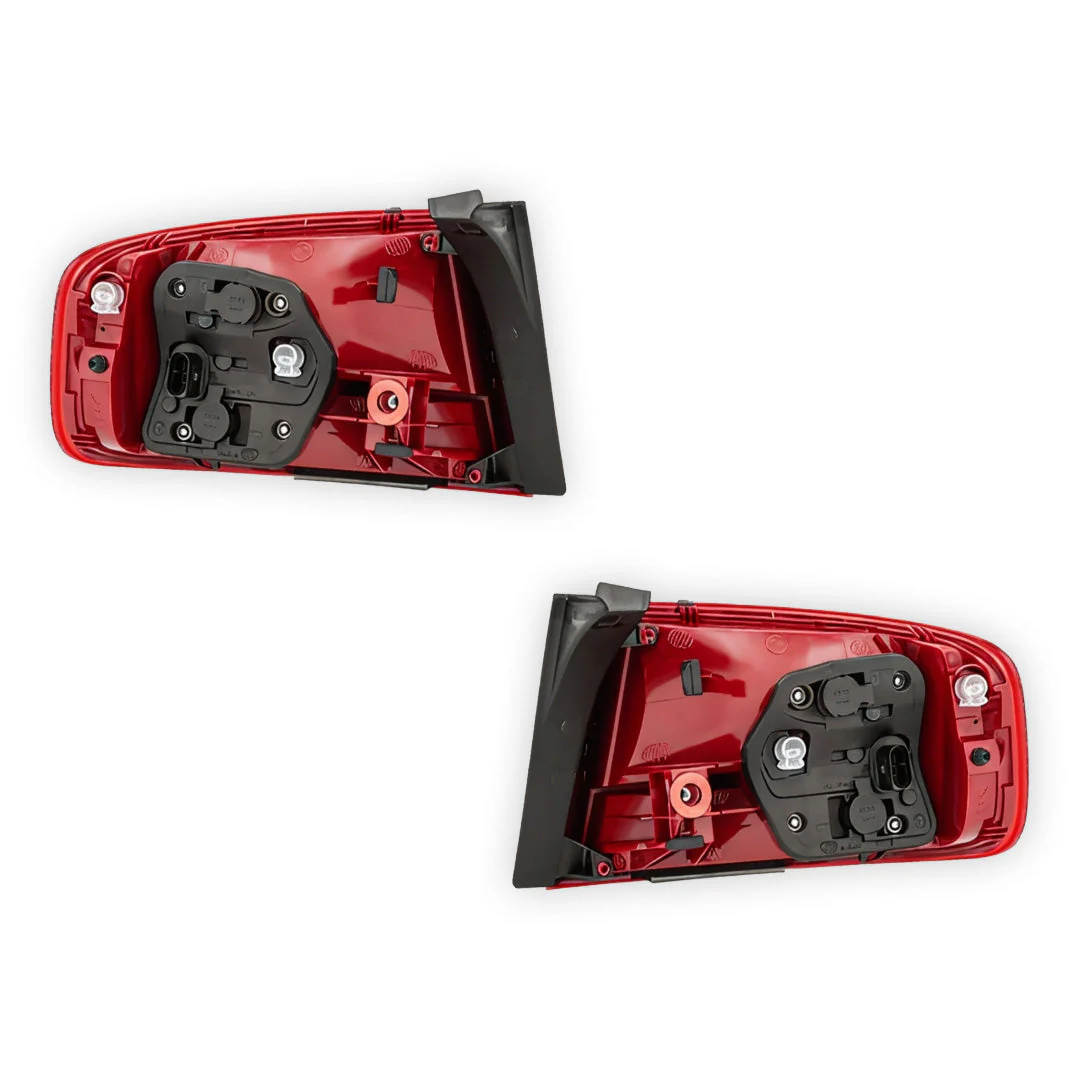 Audi A4 B8 (2007 - 2011) Genuine Red Tail Lights LH + RH - Image 3