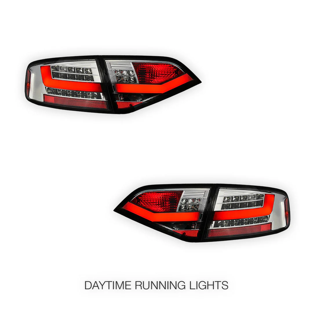 Audi A4 B8 (2008 - 2012) 3D LED Stripe Tail Lights LH + RH - Image 2